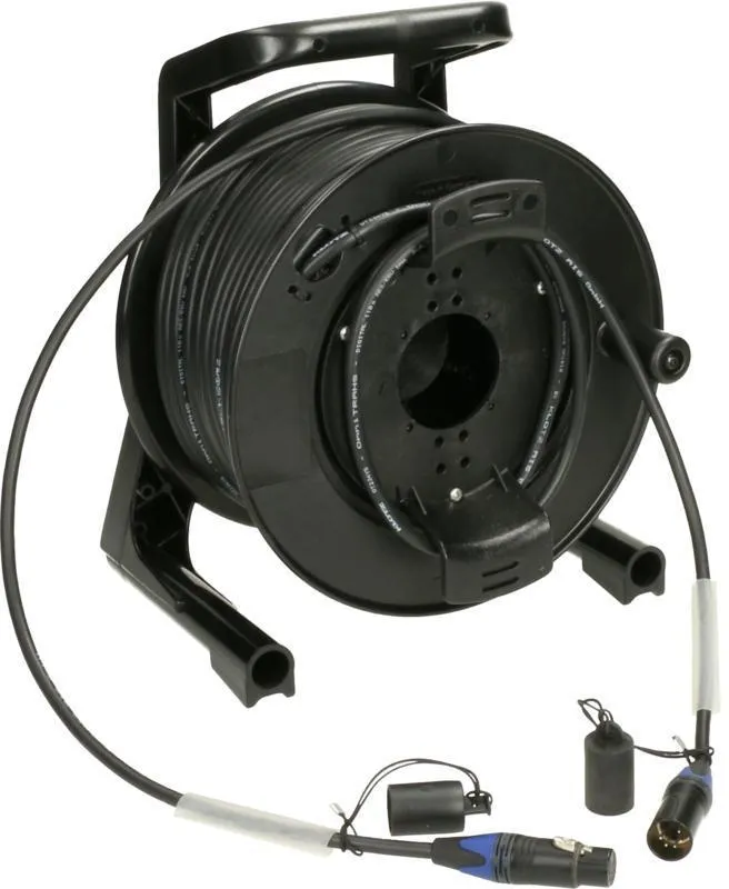 Klotz DMX kabelový buben, nízká ztráta, PVC XLR 5p (3 pin) Neutrik - 0,31m