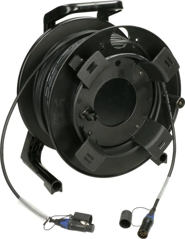 Klotz DMX kabelový buben, nízká ztráta, PVC XLR 5p, Neutrik, 0,31m