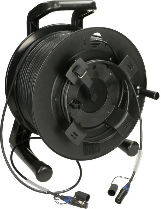 Klotz DMX kabelový buben, nízká ztráta, PVC XLR 5p (3 pin), Neutrik, 0,31m