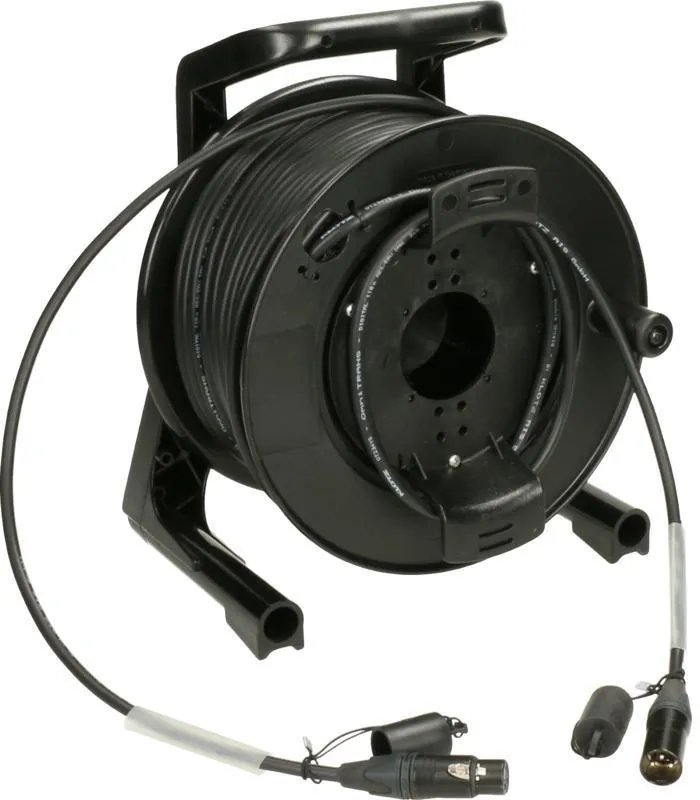 Klotz AES a DMX kabelový buben, nízká ztráta, PVC XLR 3p Neutrik, 75m