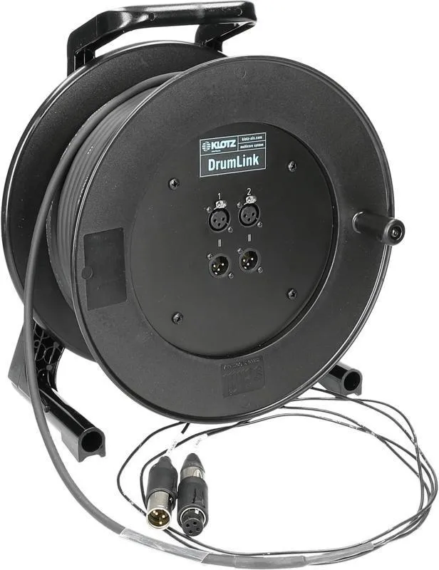 Klotz DrumLink 2/2 - 40m, 2 kanál, XLR 3p, analogový skupinový kabel