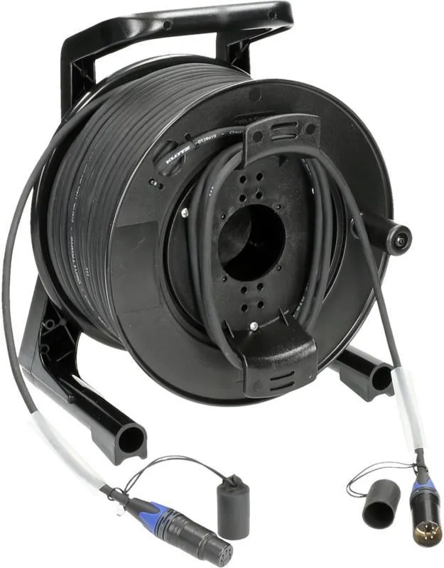 Klotz DMX kabel, dvojité stínění, PVC XLR 5p, Neutrik, 100m