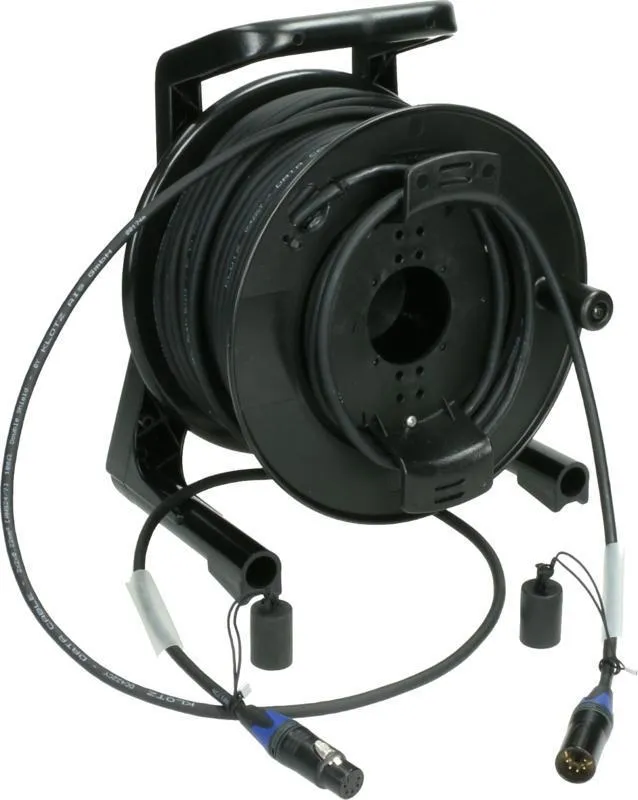 Klotz DMX kabel, dvojité stínění, PVC XLR 5p, Neutrik, 100m