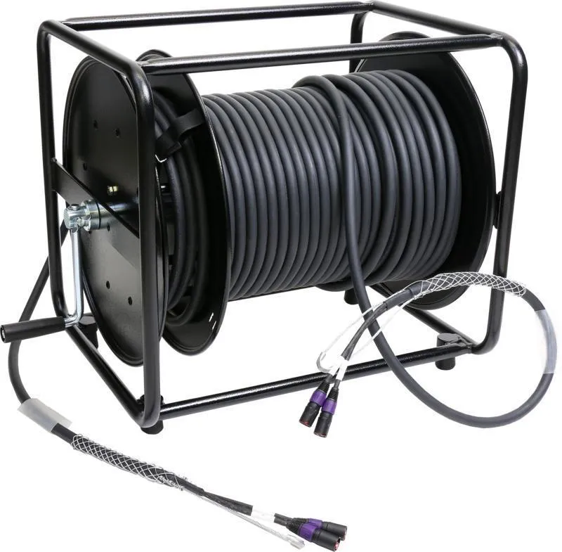 Klotz kabel RamCAT, flexibilní, dvojité stínění, AWG24, CAT5e, etherCON - 100m