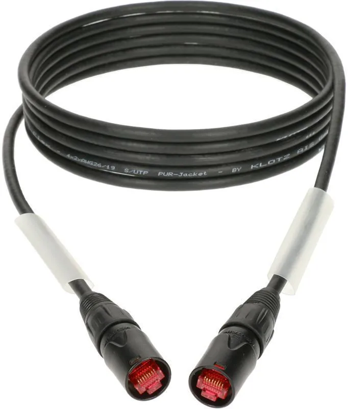 Klotz kabel CAT5e (S/UTP), etherCON, flexibilní, 1,5m