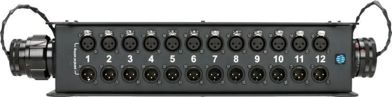 Klotz Stagebox 12x XLR 3p, 2x RMP 37p, 0.48m