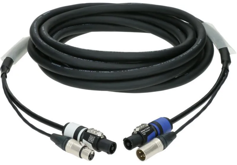 Klotz hybridní kabel audio a napájení 3G1.5 XLR 3p + powerCON - 3m