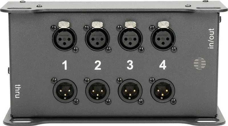 Klotz CATLink TRUSS 4kanálový audio stage box etherCON, 4 x XLR 3p, 0,204m