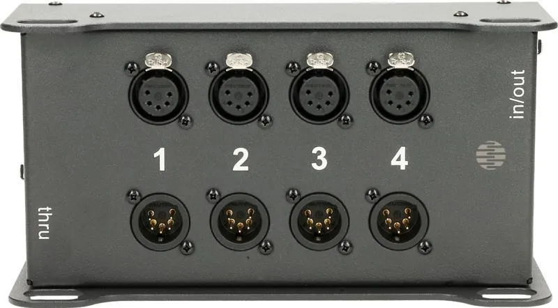 Klotz CATLink TRUSS DMX box, 4 kanály, etherCON, 4 x XLR 5p, 0,204m