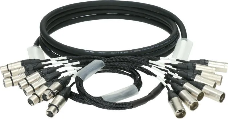 Klotz DMX kabel 8 kanál, XLR 5p samec, XLR 5p samice, 6m