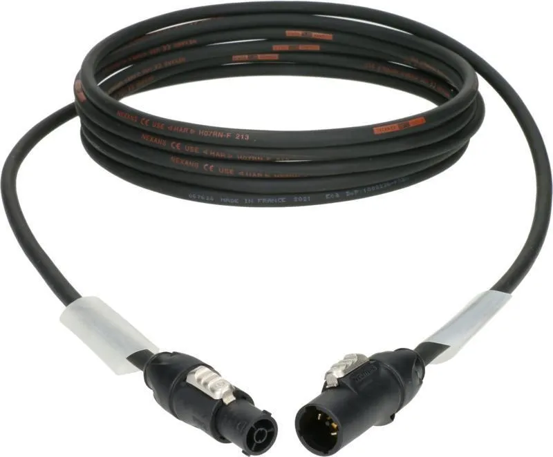 Klotz TITANEX H07RN-F napájecí kabel 3G 1,5 mm² powerCON TRUE1 muž/žena - 15m