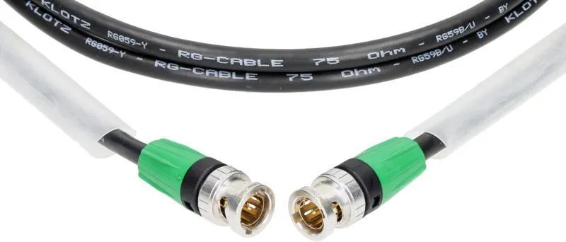 Klotz kabel 75 ohm, RG59C/U, Neutrik BNC, 3m
