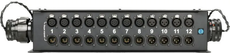 Klotz Stagebox 8x XLR 5p, 4x XLR 3p, 2x RMP 37p, DMX, 4,8m