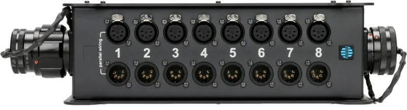 Klotz TrussLink Stagebox 8x XLR 5p, 2x RMP 25p, DMX, 0,3735m