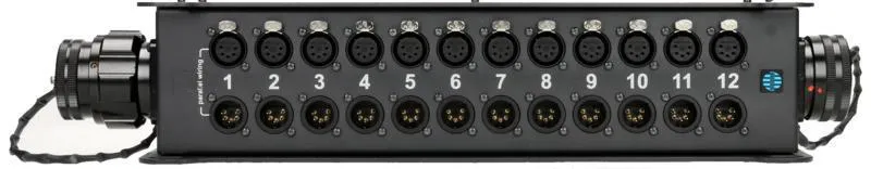 Klotz TrussLink Stagebox 12x XLR 5p, 2x RMP 37p, DMX, 0,476m