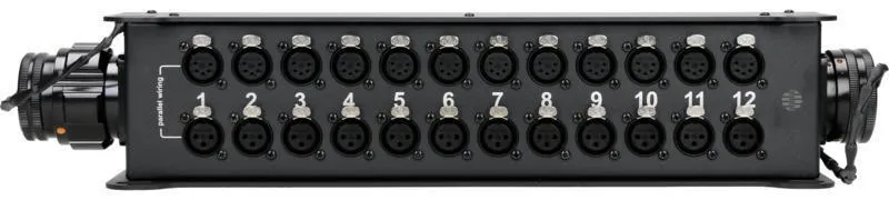 Klotz Stagebox 12x XLR 5p, 2x RMP 37p, DMX, 0.4765m