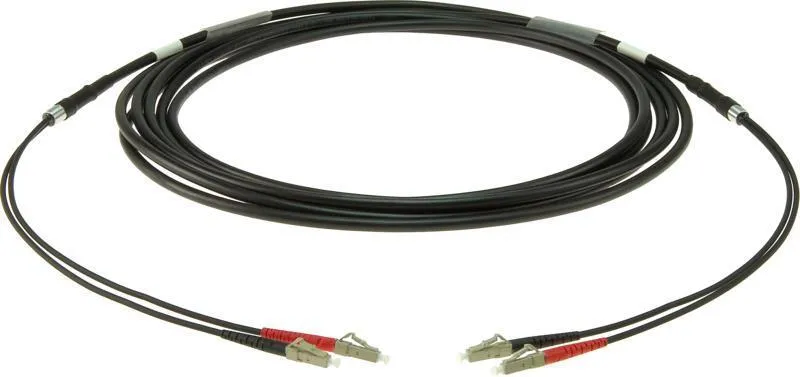 Klotz optický kabel 2x LC/UPC, multimódový OM4, 10m