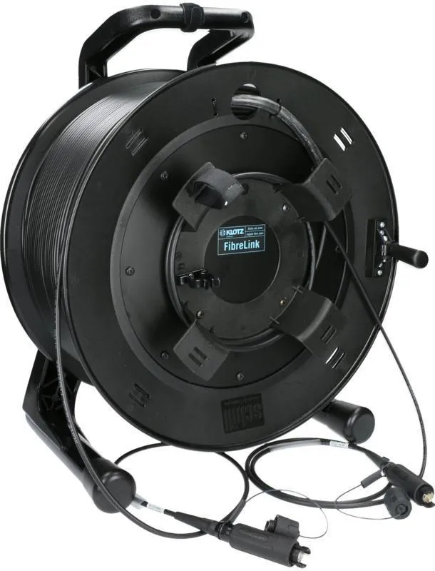 Klotz SmartBeam QUAD kabelový buben, FiberLink, multimode OM4, 300m