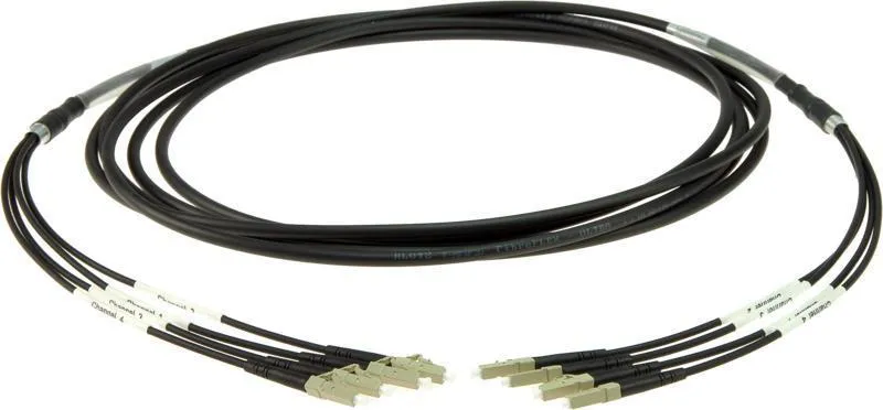 Klotz optický kabel 4x LC/UPC - multimódový OM4 - 150m