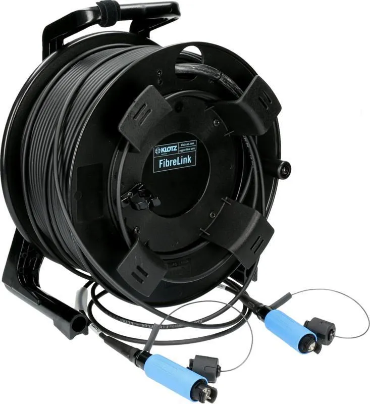 Klotz SmartBeam QUAD kabelový buben, single-mode OS2, 150m
