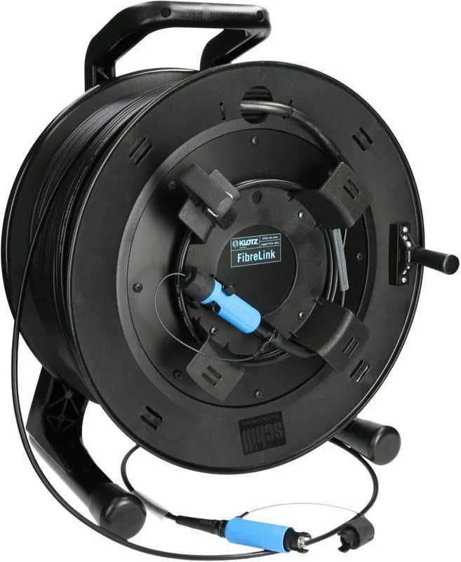 Klotz SmartBeam OCTO kabelový buben, FiberLink, single-mode OS2, 300m