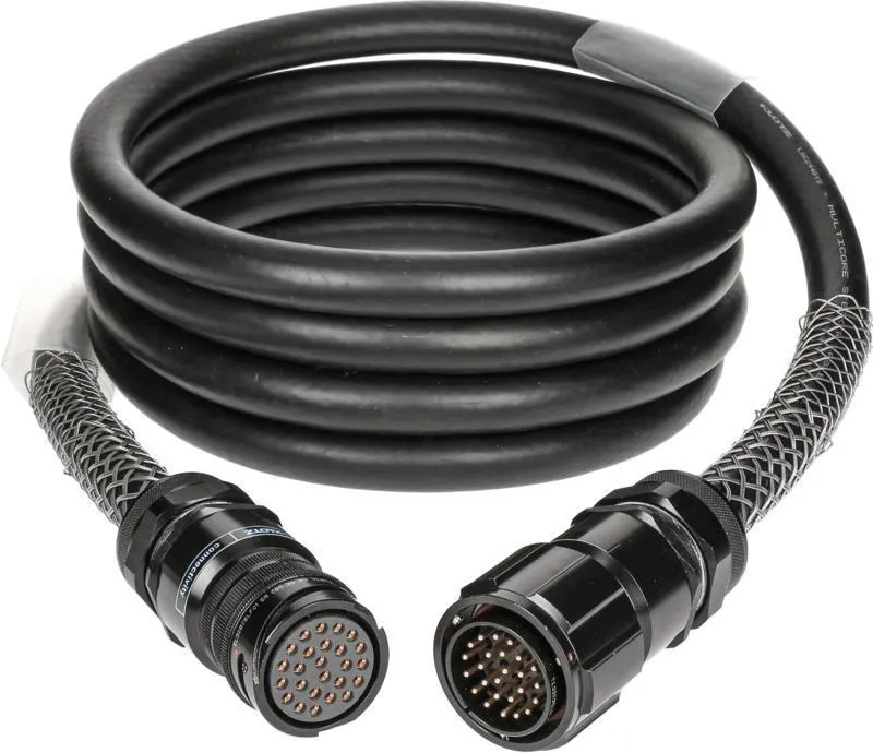 Klotz PA-COM kabel 24 x 4,0 mm², eXtreme PVC, 20m, zlaté konektory