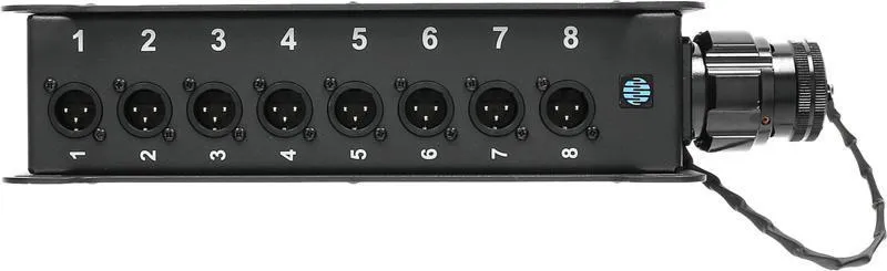 Klotz Stagebox 8x XLR 3p, RMP 25p, délka 0,335m