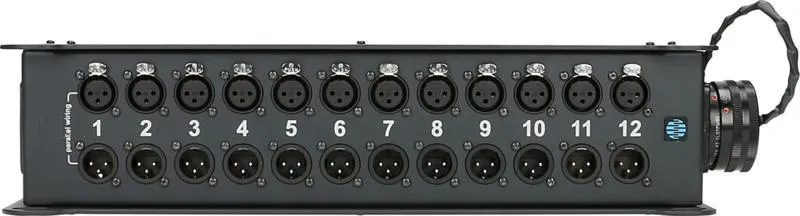 Klotz Stagebox 12x XLR 3p, RMP 37p, 0,4235m