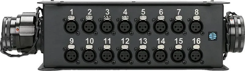 Klotz Stagebox 16x XLR 3p, 2x RMP 54p, 0,38m