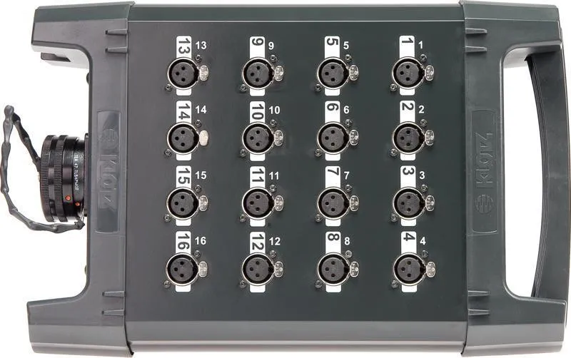 Klotz Stagebox 16 XLR, 54p, jednovrstvé uzemnění