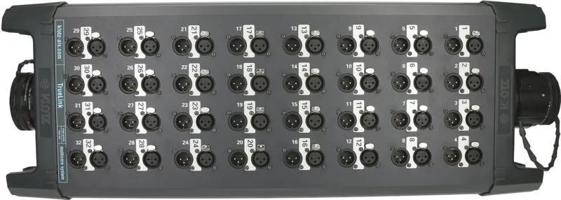 Klotz TrueLink Pro stagebox 32x XLR, 2x RMP 150p, 0,681m