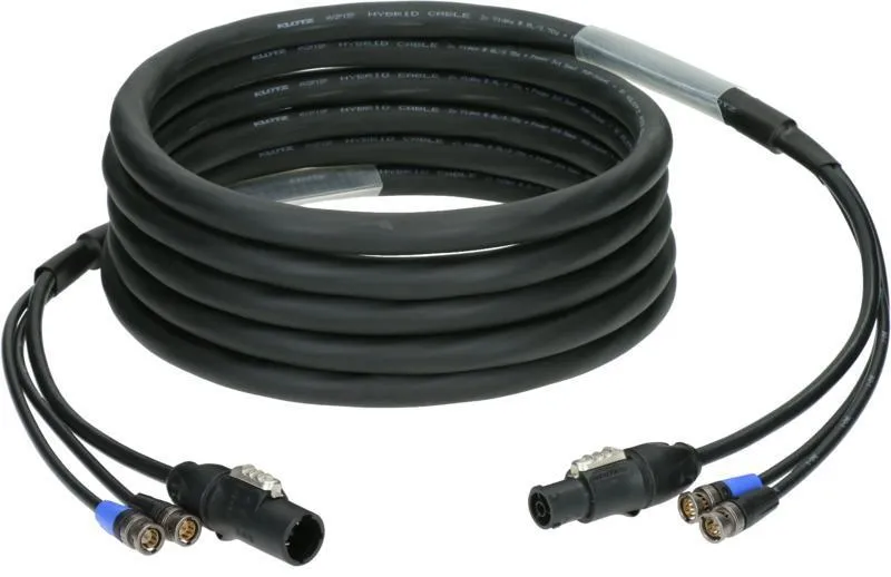 Klotz hybridní kabel 6G SDI, 2 x UHD BNC, powerCON TRUE1, 40m