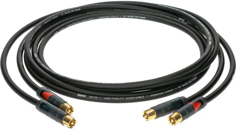 Klotz RCA kabel špičková kvalita - 5m