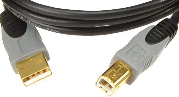 Klotz USB kabel A - B, vysokorychlostní, 1,5m
