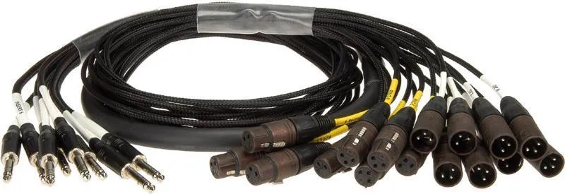 Klotz ISR insert kabel - 8 x TRS na 8 x XLR 3p - 2m