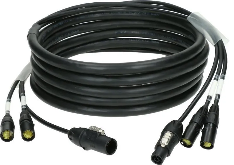 Klotz hybridní kabel CAT7 a napájení 2 x etherCON + powerCON TRUE1 - 20m