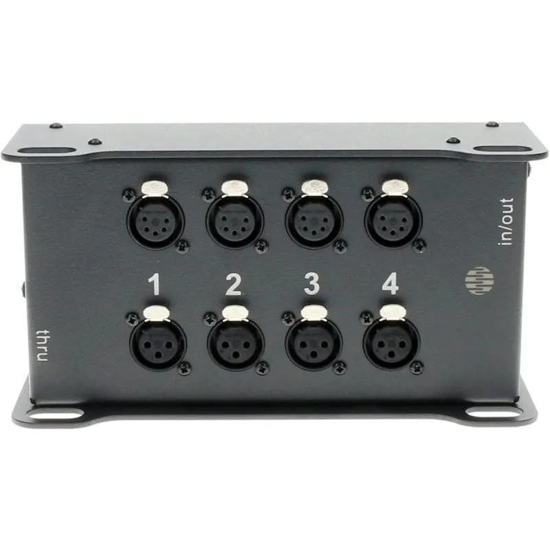 Klotz CATLink TRUSS DMX box 4 kanály, etherCON, 4 x XLR 5p, 3p, 0,204m
