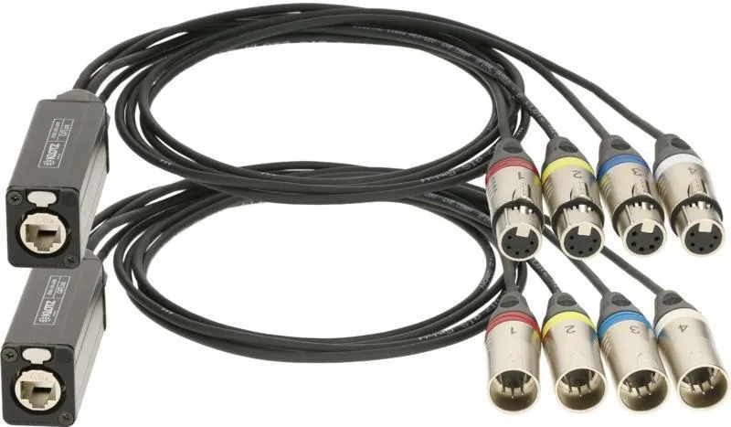 Klotz CATLink MINI 4-kanálový vstupní a výstupní adaptér 0,8m