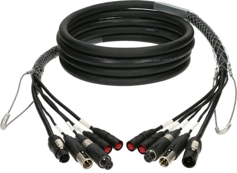 Klotz hybridní kabel CAT5e, 2 x etherCON, 2 x convertCON, powerCON TRUE1, 80m