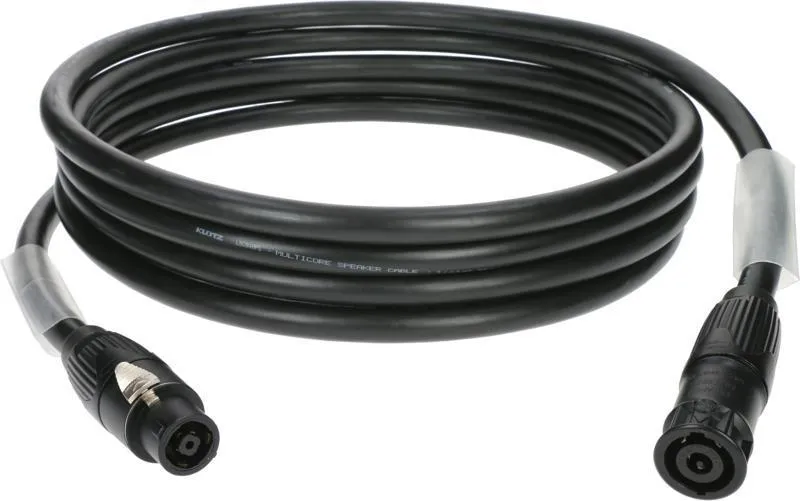 Klotz IM kabel speakON 8p, 8 x 4,0 mm², PUR, 30m, kovový kryt