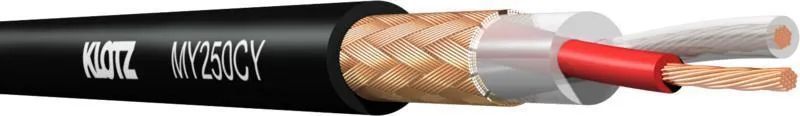 Klotz mikrofonní kabel 2 x 0,50 mm², odolný, PVC