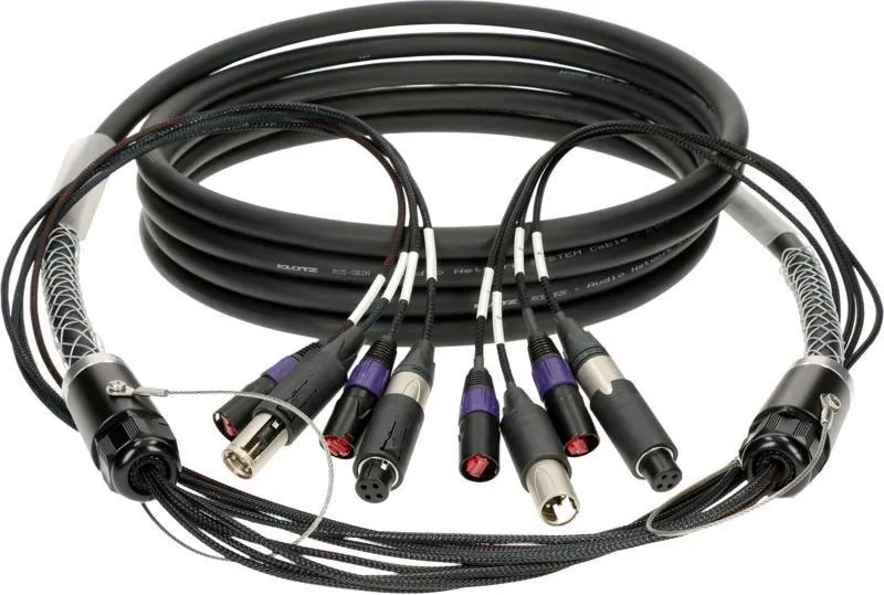 Klotz hybridní kabel CAT5e - 2 x etherCON, 2 x convertCON, 50m