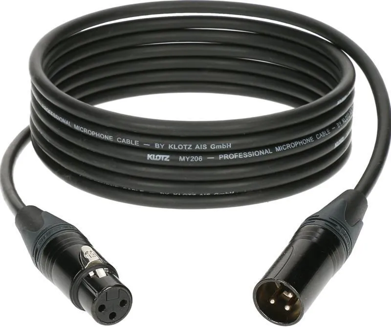 Klotz mikrofonní kabel XLR 3p Neutrik konektory, 20m