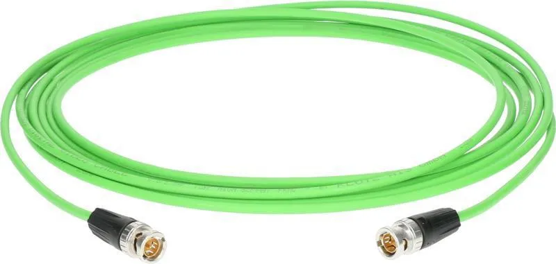 Klotz SDI 6G patch kabel - 1m, Neutrik BNC konektory