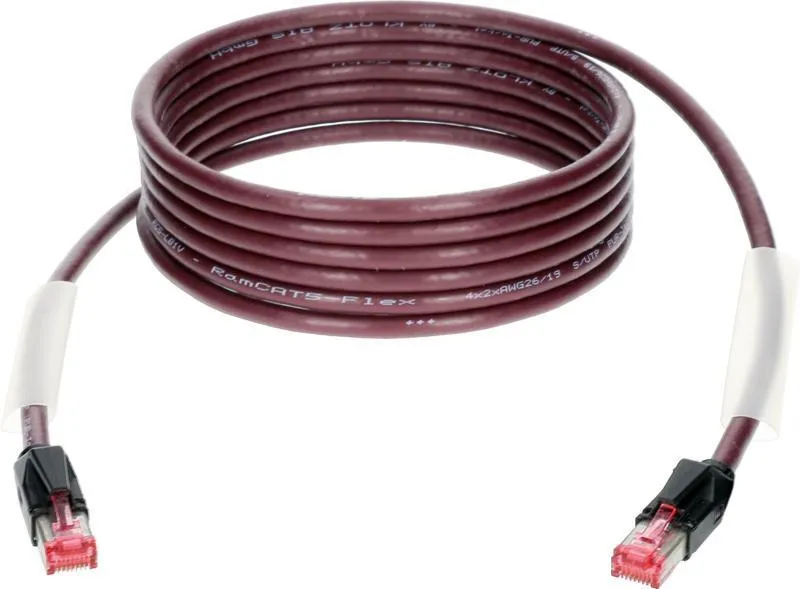 Klotz kabel CAT5e, flexibilní, S/UTP, RJ45 - RJ45, 0,5m