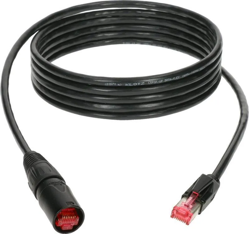 Klotz kabel CAT5e, flexibilní, PUR, etherCON-RJ45, 5m