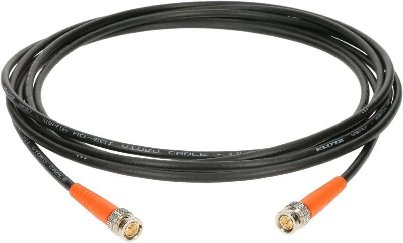 Klotz UHD kabel - 10m, flexibilní, BNCPro konektory, HD / UHD / 12G / 4K