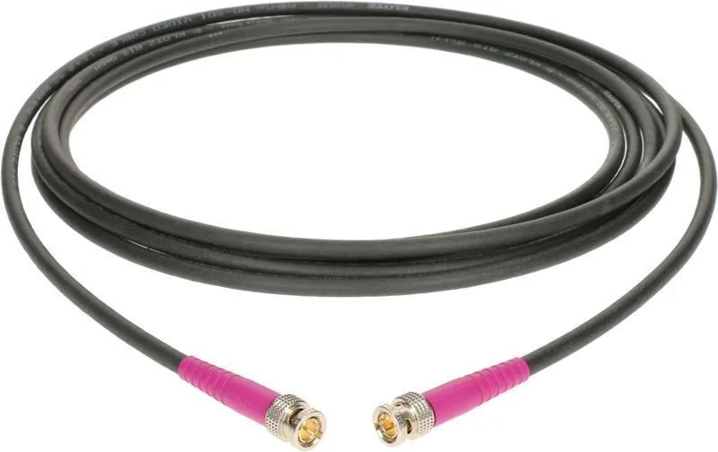 Klotz kabel SDI 12G, flexibilní, BNCPro konektory, HD / UHD / 4K - 0,5m
