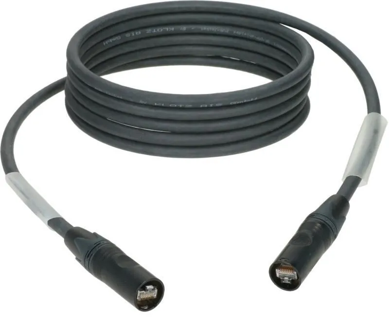 Klotz síťový kabel RamCAT CAT6a (SF/UTP), dvojité stínění, etherCON, 80m