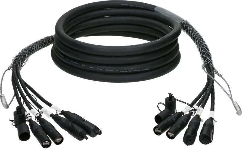 Klotz CAT multicore kabel, flexibilní, 4x MultiCAT, 30m